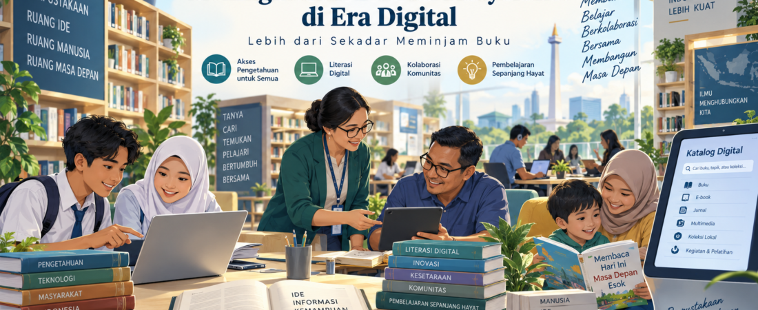 Peran Perpustakaan dalam Meningkatkan Literasi Masyarakat di Era Digital
